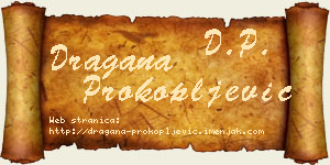 Dragana Prokopljević vizit kartica